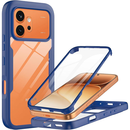 Fodral för Honor 600 Pro / 600, Techsuit, ColorVerse 360, Blå