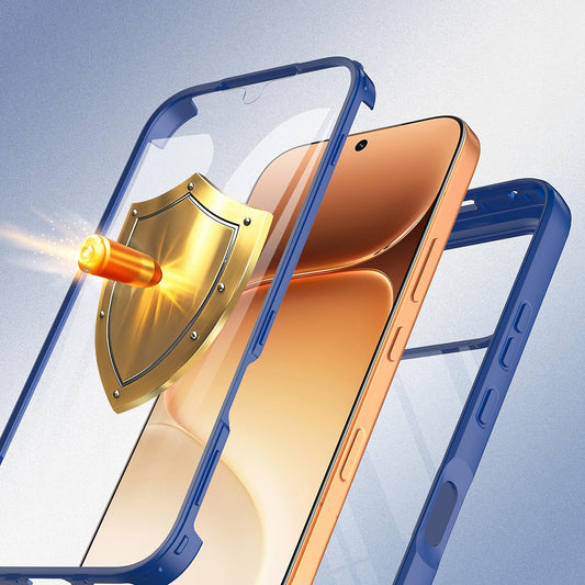 Fodral för Honor 600 Pro / 600, Techsuit, ColorVerse 360, Blå