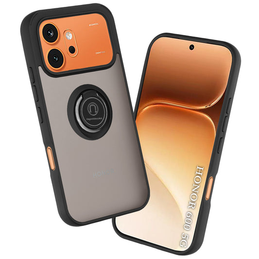Fodral för Honor 600 Pro / 600, Techsuit, Glinth, Svart