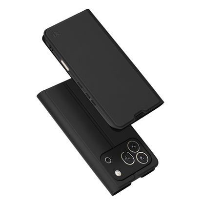 Case for Honor 600 Pro, Techsuit, Magskin Book, Black