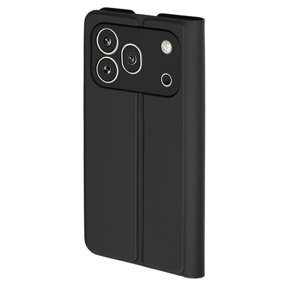 Case for Honor 600 Pro, Techsuit, Magskin Book, Black