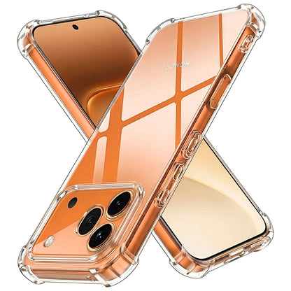 Skyddsfodral för Honor 600 Pro, Techsuit, Shockproof Clear, Transparent