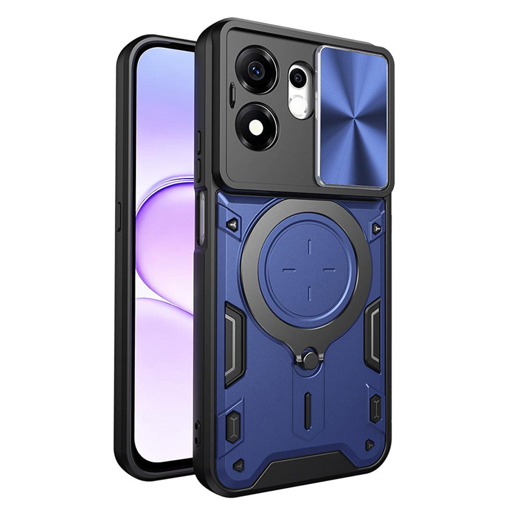 Fodral för Honor 600 Smart, Techsuit, CamGuard Pro, Blå