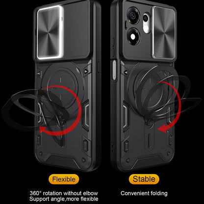 Fodral för Honor 600 Smart, Techsuit, CamGuard Pro, Blå