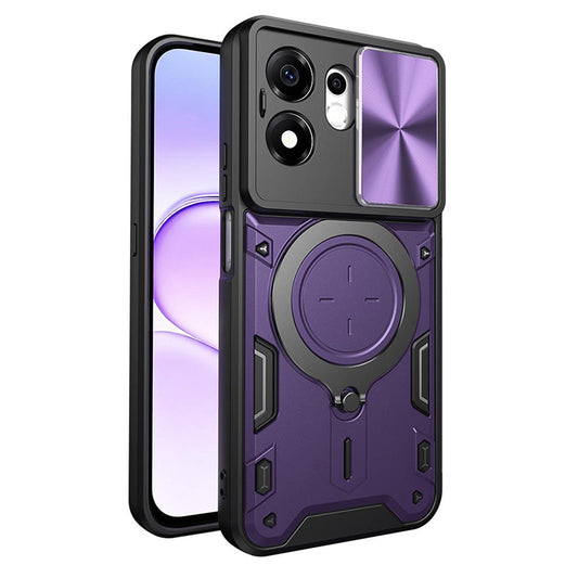 Fodral för Honor 600 Smart, Techsuit, CamGuard Pro, Lila