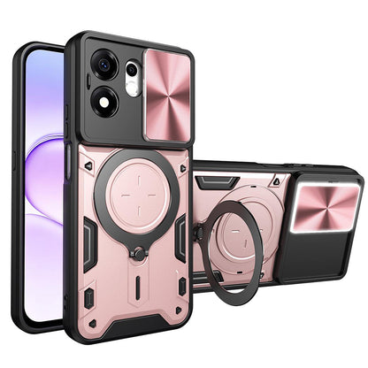 Fodral för Honor 600 Smart, Techsuit, CamGuard Pro, Roséguld