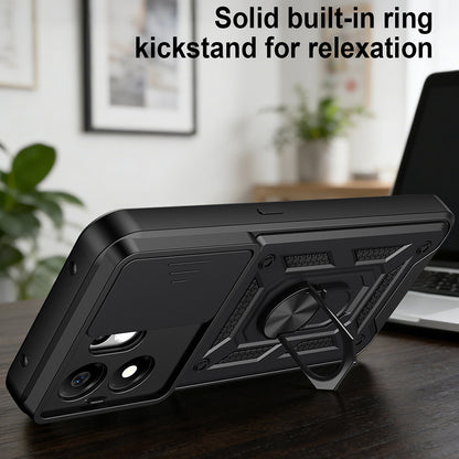 Fodral för Honor 600 Smart, Techsuit, CamShield, Grön