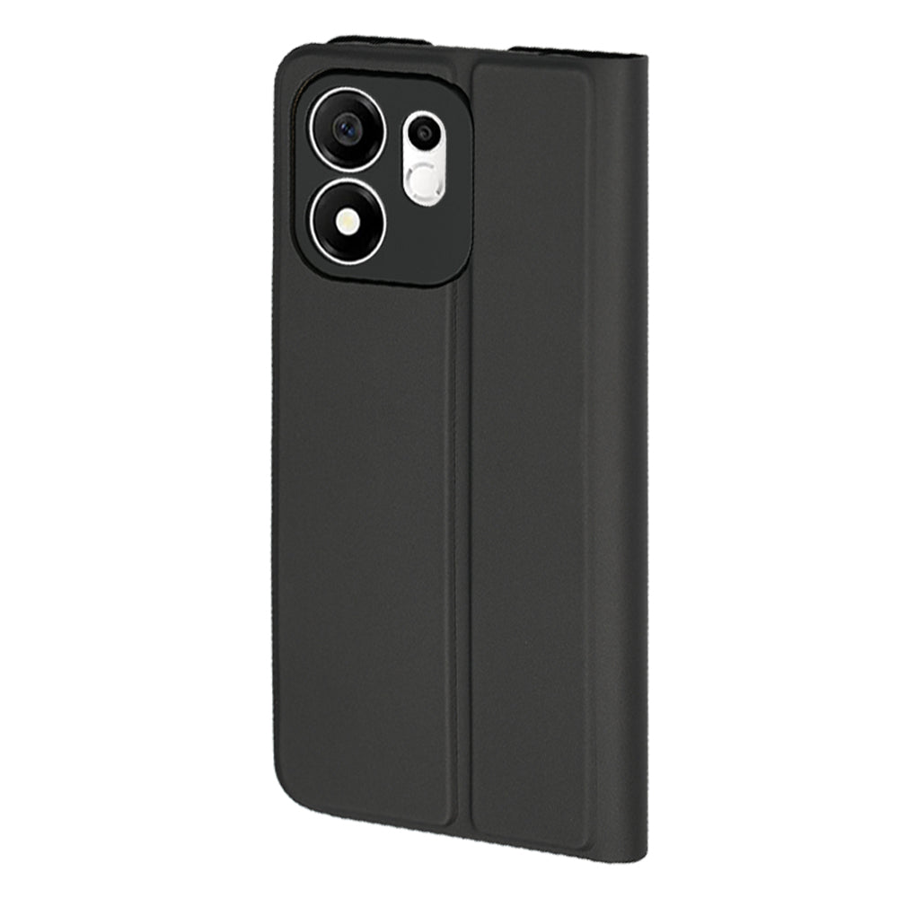Fodral för Honor 600 Smart, Techsuit, Magskin Book Long Blitz Cutout, Svart