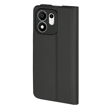Fodral för Honor 600 Smart, Techsuit, Magskin Book Long Blitz Cutout, Svart