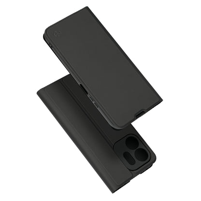 Fodral för Honor 600 Smart, Techsuit, Magskin Book Long Blitz Cutout, Svart
