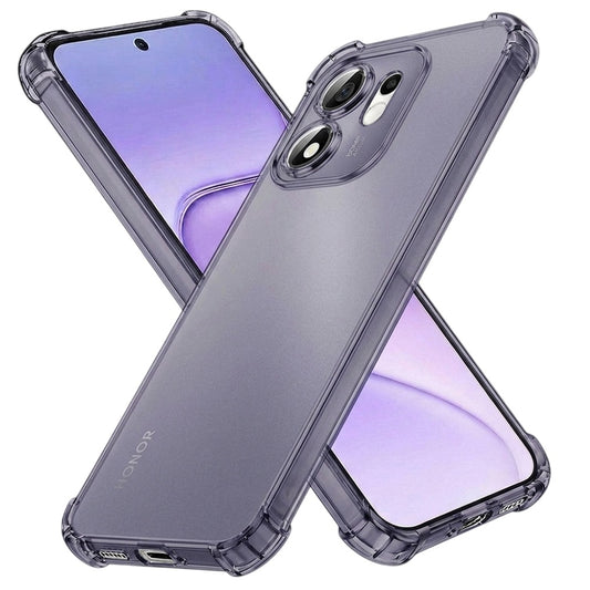 Fodral för Honor 600 Smart, Techsuit, Stötsäker Klar, Rökfärgad
