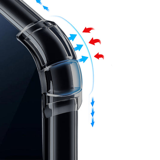 Fodral för Honor 600 Smart, Techsuit, Stötsäker Klar, Rökfärgad
