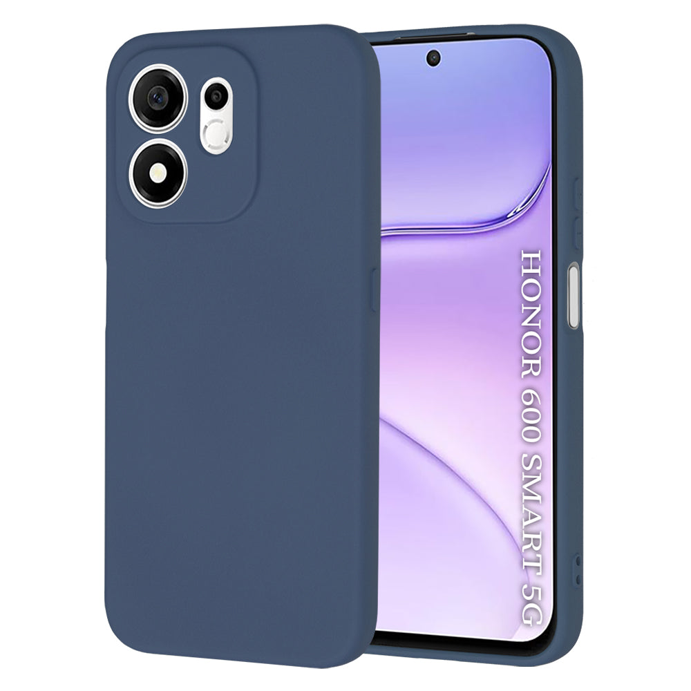 Fodral för Honor 600 Smart, Techsuit, SoftFlex, Mörkblå