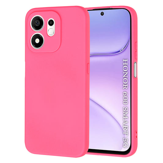 Fodral för Honor 600 Smart, Techsuit, SoftFlex, Mörkrosa
