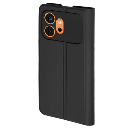 Case for Honor 600, Techsuit, Magskin Book, Black