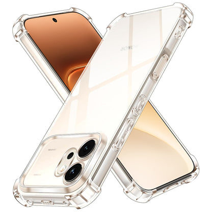 Skyddsfodral för Honor 600, Techsuit, Shockproof Clear, Transparent