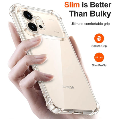 Skyddsfodral för Honor 600, Techsuit, Shockproof Clear, Transparent