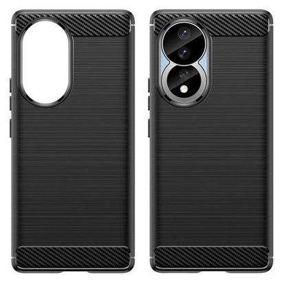Fodral för Honor 90 / 80, Techsuit, Kolfiber, Svart