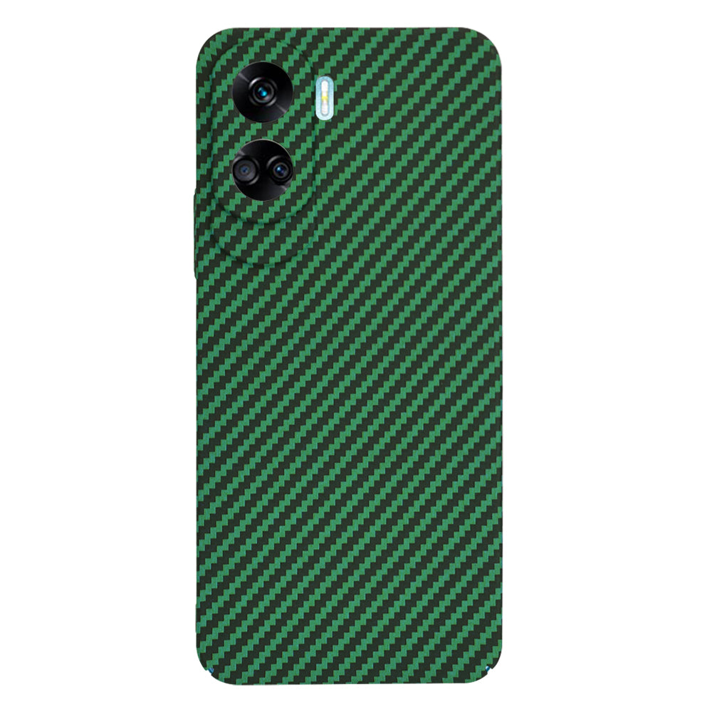 Fodral för Honor 90 Lite, Techsuit, Carbonite FiberShell, Grön