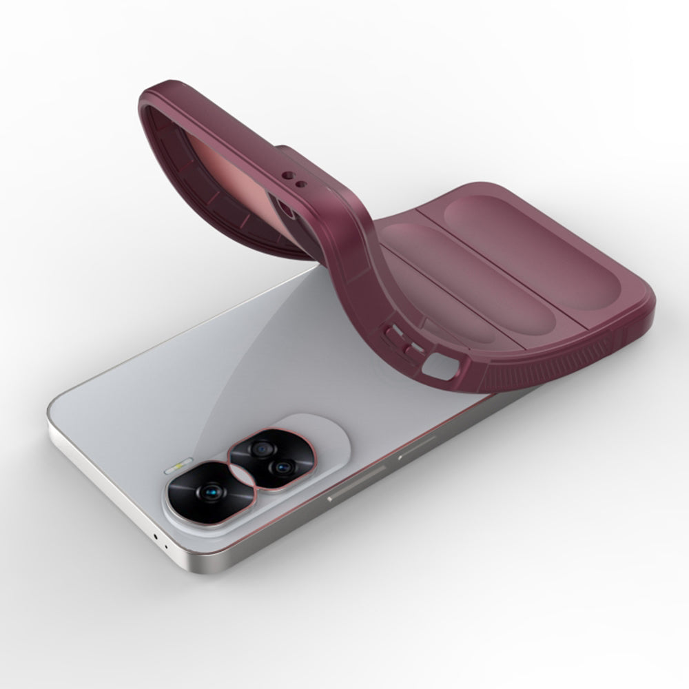 Skyddsfodral för Honor 90 Lite, Techsuit, Magic Shield, Grön