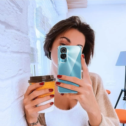 Skyddsfodral för Honor 90 Lite, Techsuit, Shockproof Clear, Transparent