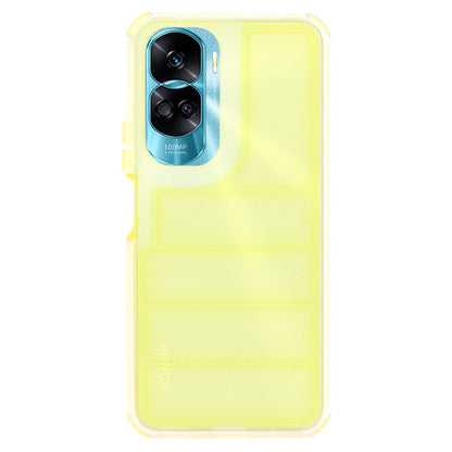 Fodral för Honor 90 Lite, Techsuit, Wave Shield, Gul