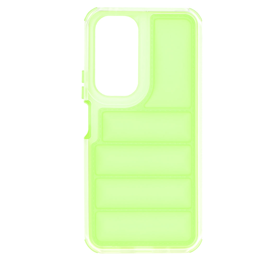 Fodral för Honor 90 Lite, Techsuit, Wave Shield, Grön