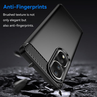 Skyddsfodral för Honor 90 Pro / 80 Pro, Techsuit, Kolfiber, Svart