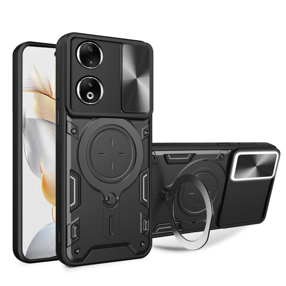 Fodral för Honor 90, Techsuit, CamGuard Pro, Svart