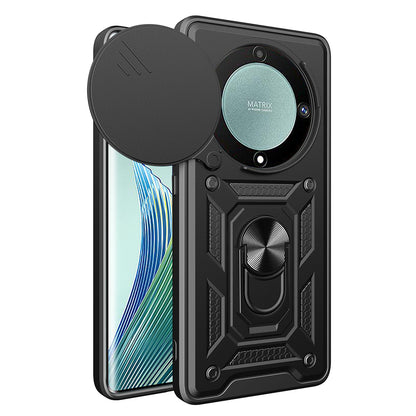 Fodral för Honor Magic5 Lite, Techsuit, CamShield, Svart