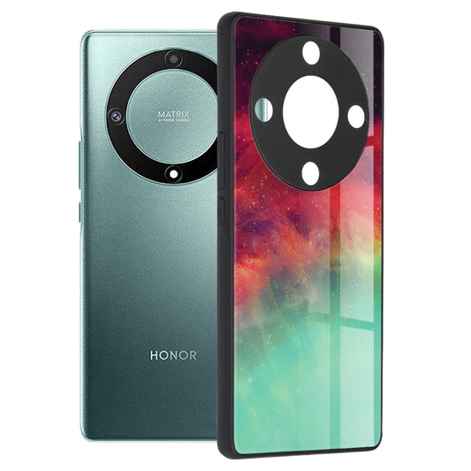 Skyddsfodral för Honor Magic5 Lite, Techsuit, Glaze, Turkos