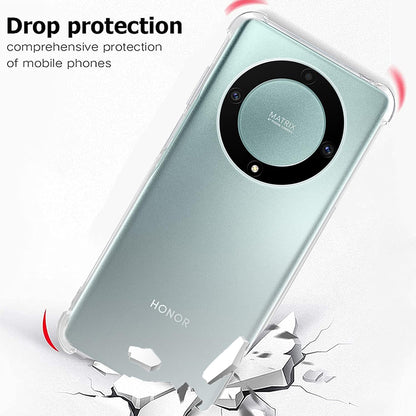 Fodral för Honor Magic5 Lite, Techsuit, Stötsäker Klar, Transparent