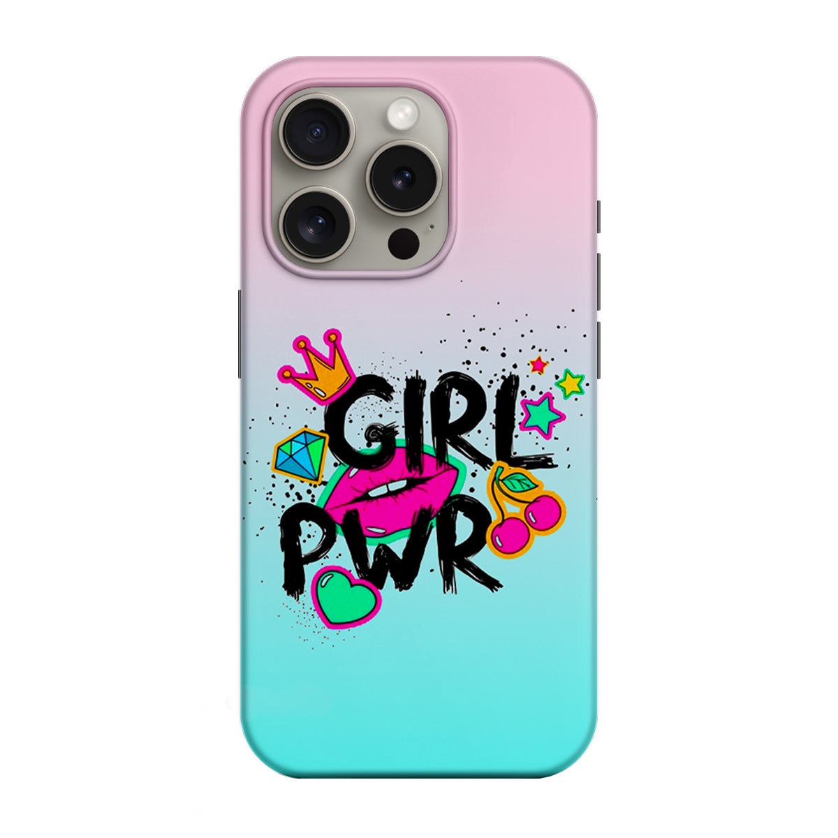 Case for Honor Magic6 Lite, Perfect Case, LOVE-Splash Girl Power, Multicolor