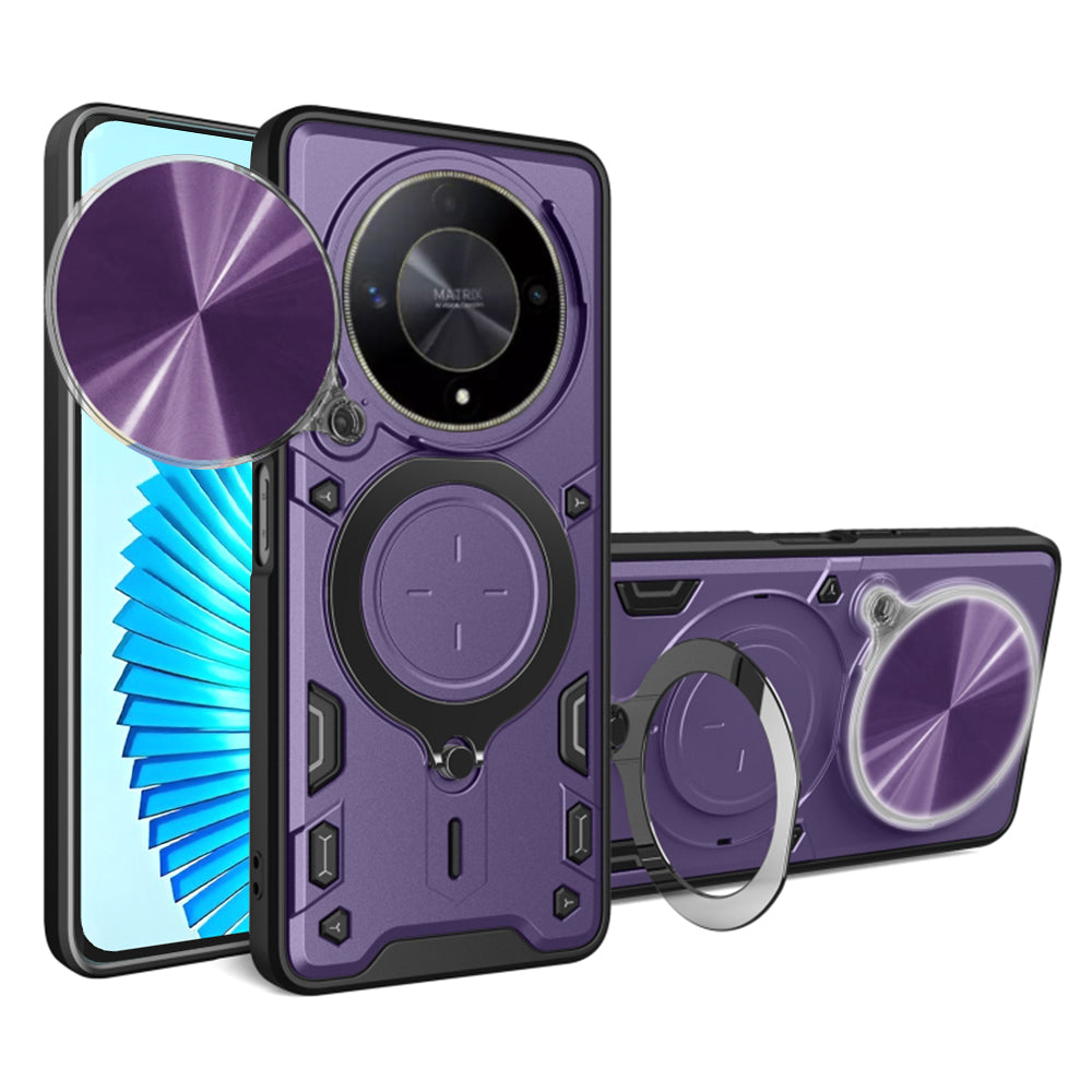 Fodral för Honor Magic6 Lite, Techsuit, CamGuard Pro, Lila