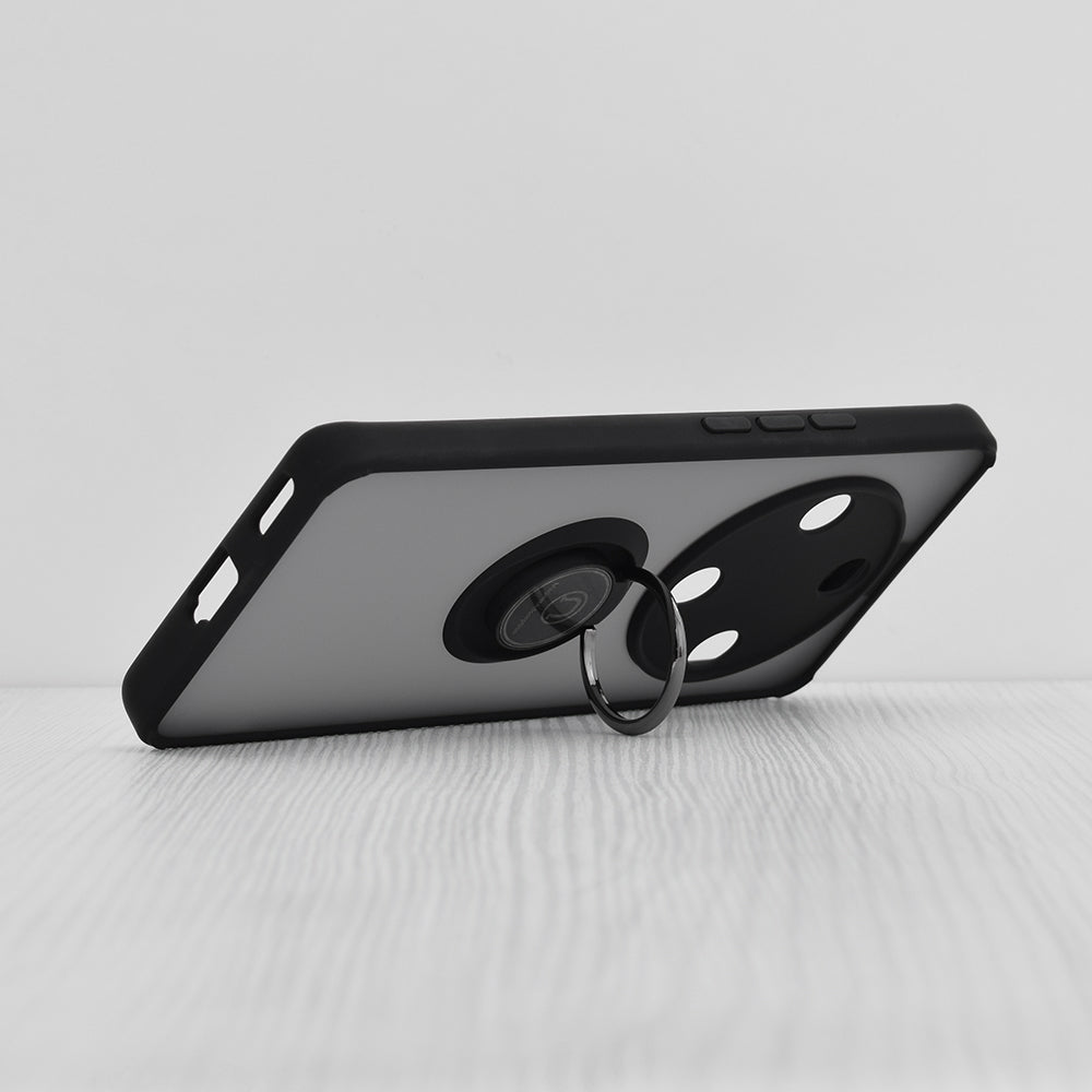 Fodral för Honor Magic6 Lite, Techsuit, Glinth, Svart