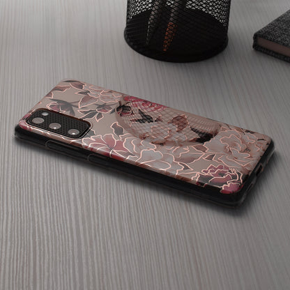Fodral för Honor Magic6 Lite, Techsuit, Marble, Beige