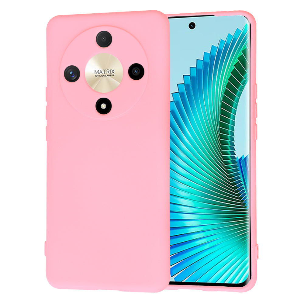 Fodral för Honor Magic6 Lite, Techsuit, SoftFlex, Ljusrosa