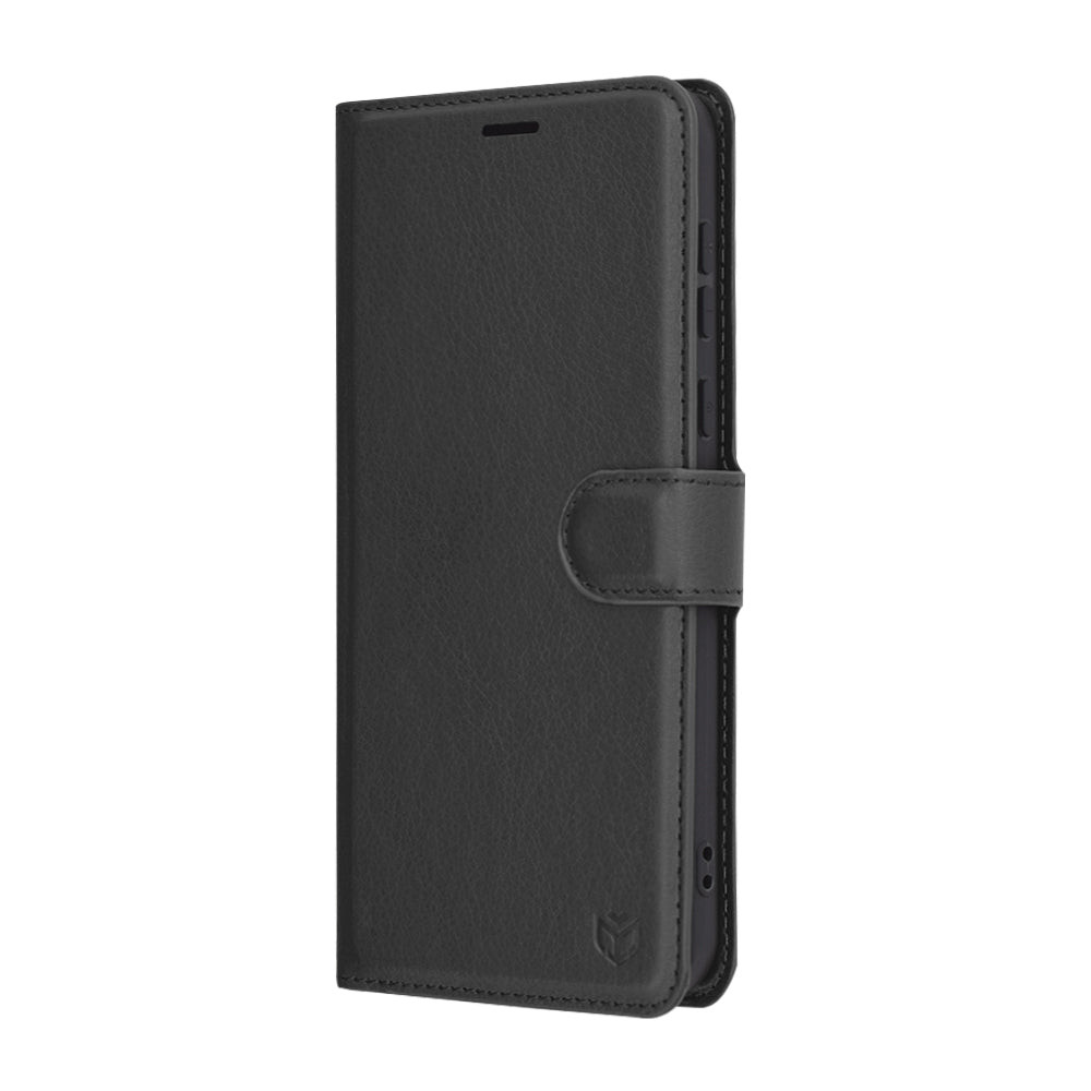 Fodral för Honor Magic7 Pro, Techsuit, Leather Folio, Svart