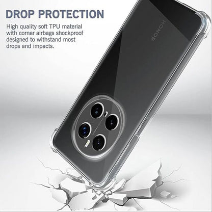 Fodral för Honor Magic7 Pro, Techsuit, Stötsäker Klar, Transparent