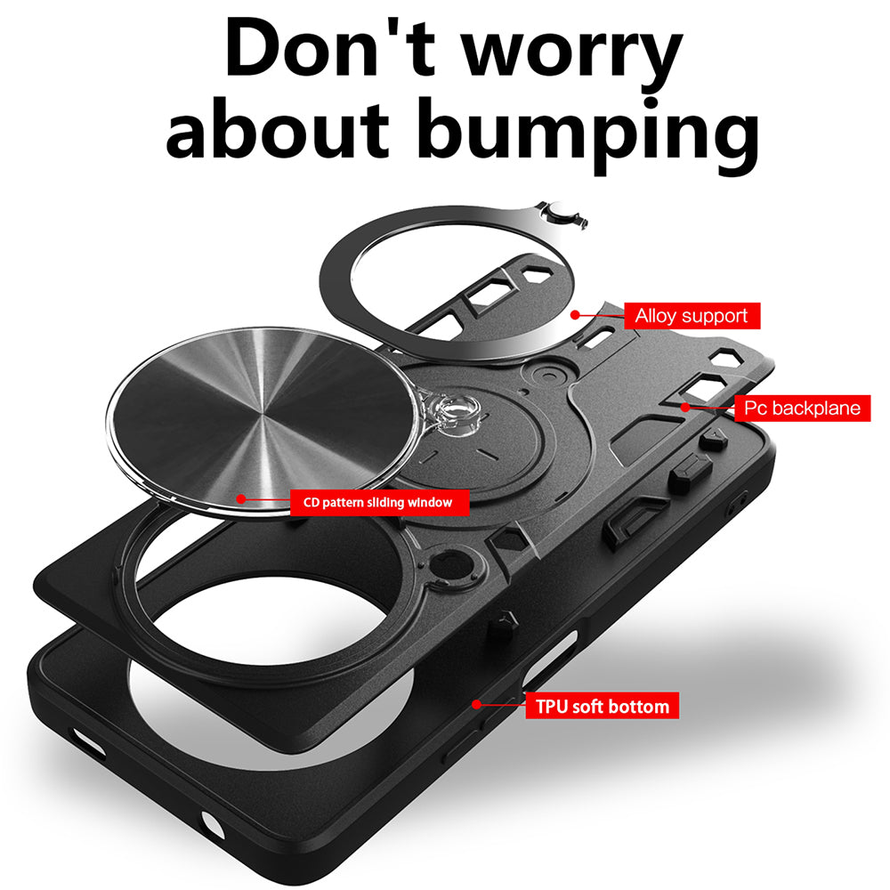 Skyddsfodral för Honor Magic8 Lite, Techsuit, CamGuard Pro, Blå