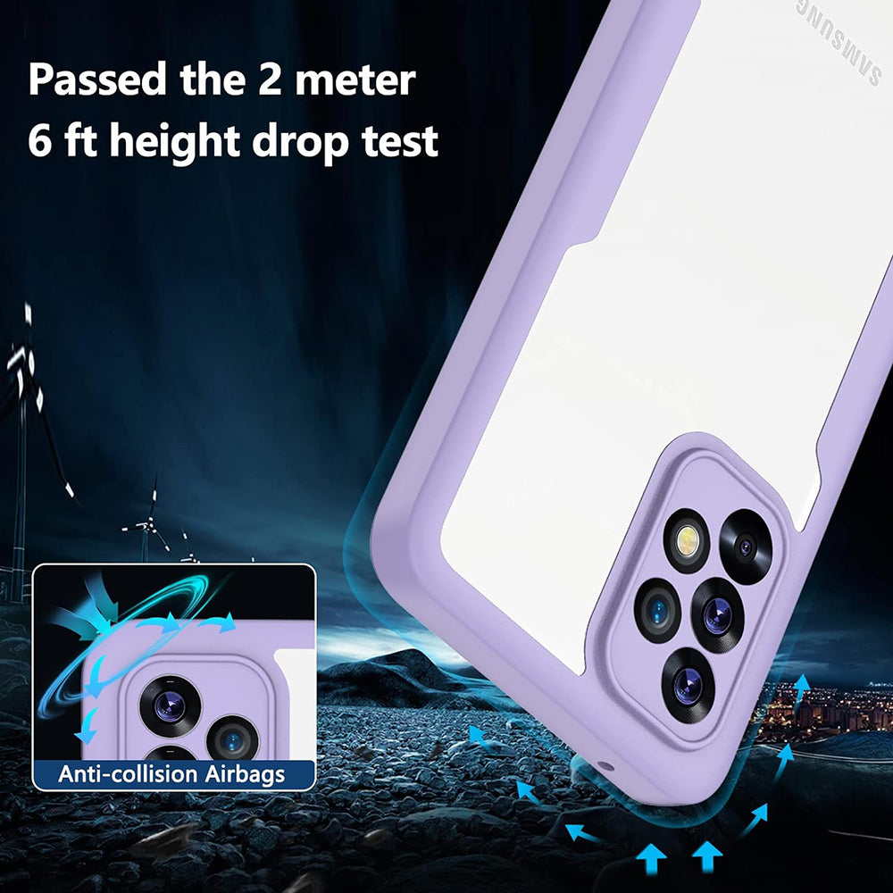 Skyddsfodral för Honor Magic8 Lite, Techsuit, ColorVerse 360, Lila