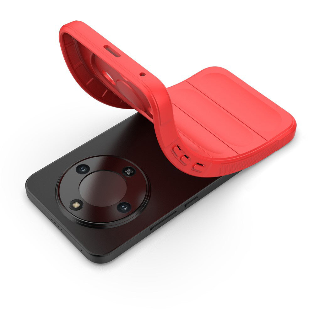 Case for Honor Magic8 Lite, Techsuit, Magic Shield, Red