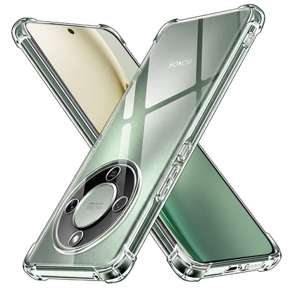 Skyddsfodral för Honor Magic8 Lite, Techsuit, Shockproof Clear, Transparent