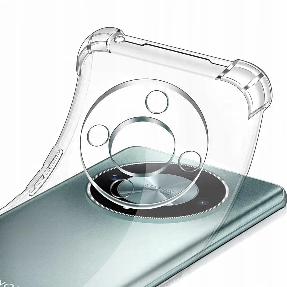 Skyddsfodral för Honor Magic8 Lite, Techsuit, Shockproof Clear, Transparent