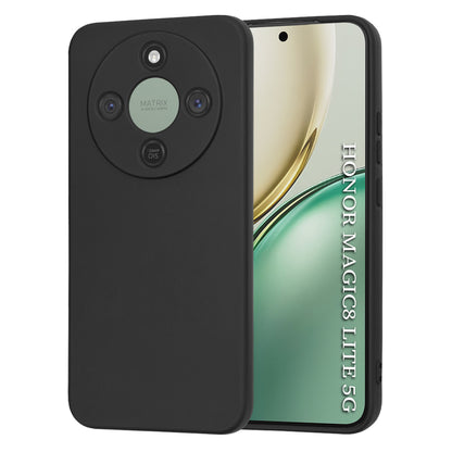 Case for Honor Magic8 Lite, Techsuit, SoftFlex, Black