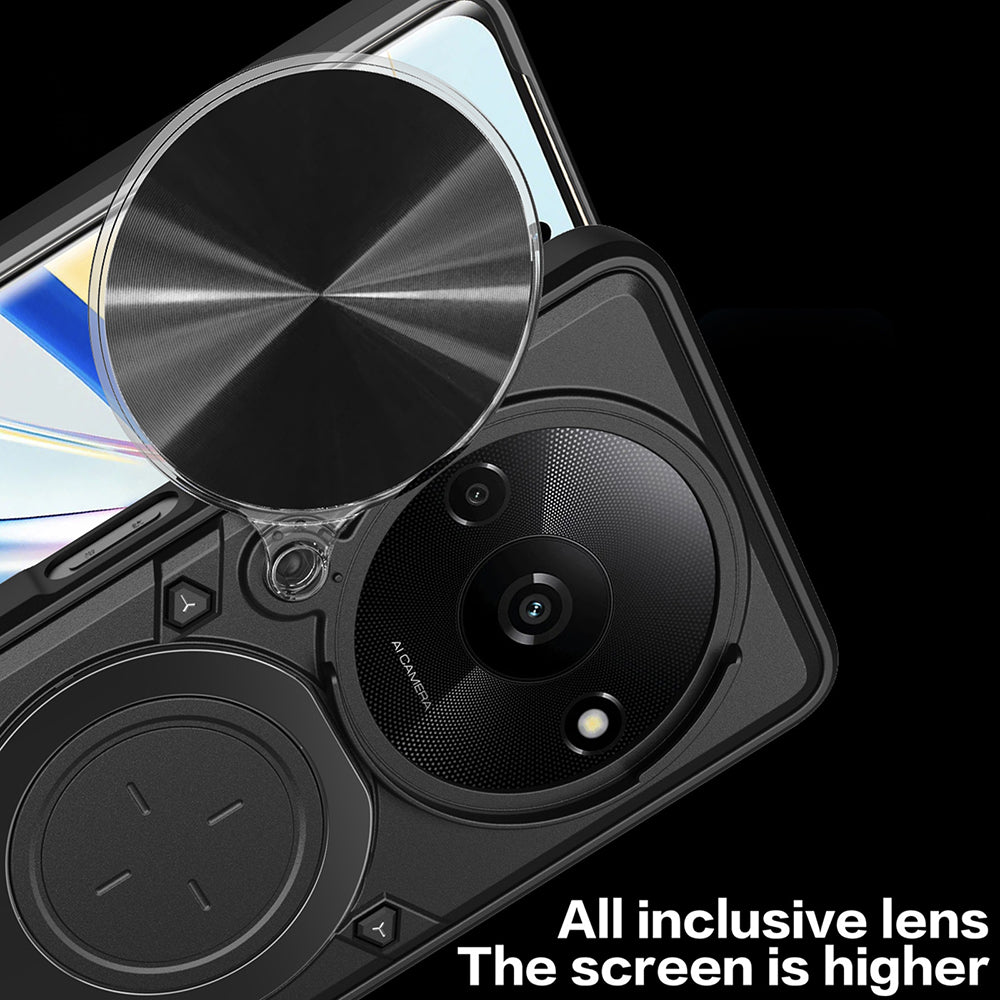 Fodral för Honor Magic8 Pro, Techsuit, CamGuard Pro, Svart