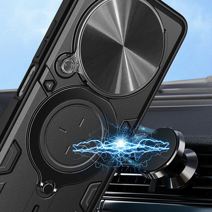 Fodral för Honor Magic8 Pro, Techsuit, CamGuard Pro, Svart