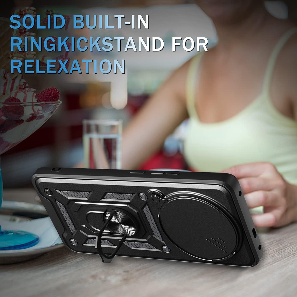 Fodral för Honor Magic8 Pro, Techsuit, CamShield, Roséguld