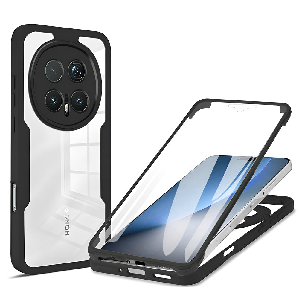 Skyddsfodral för Honor Magic8 Pro, Techsuit, ColorVerse 360, Svart