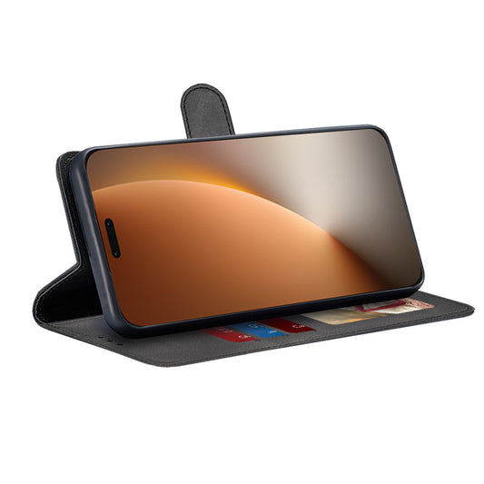 Fodral för Honor Magic8 Pro, Techsuit, Diary Book, Svart